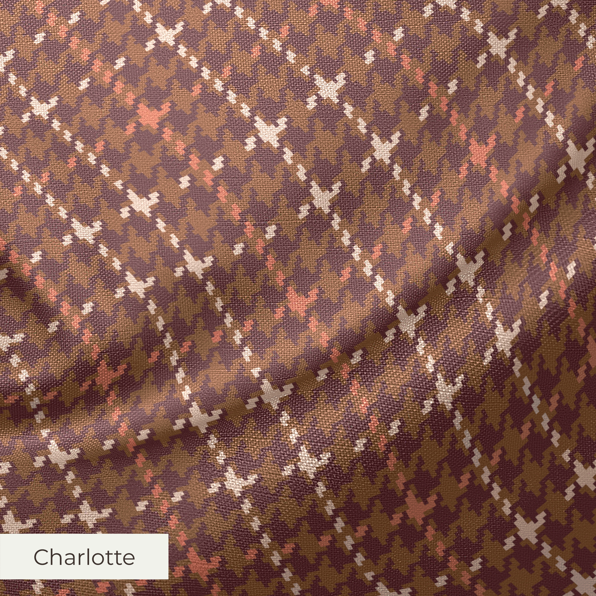 Blakeney - Singed Red Fabric
