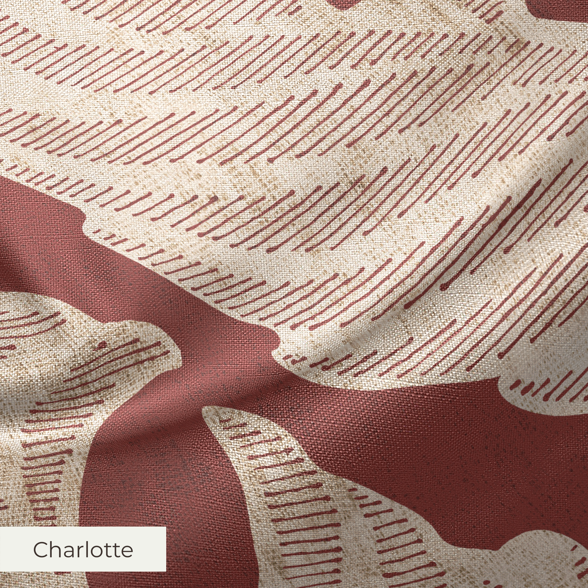 Treeofderain - Cherokee Red Fabric