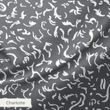 Luca - Graphite Fabric