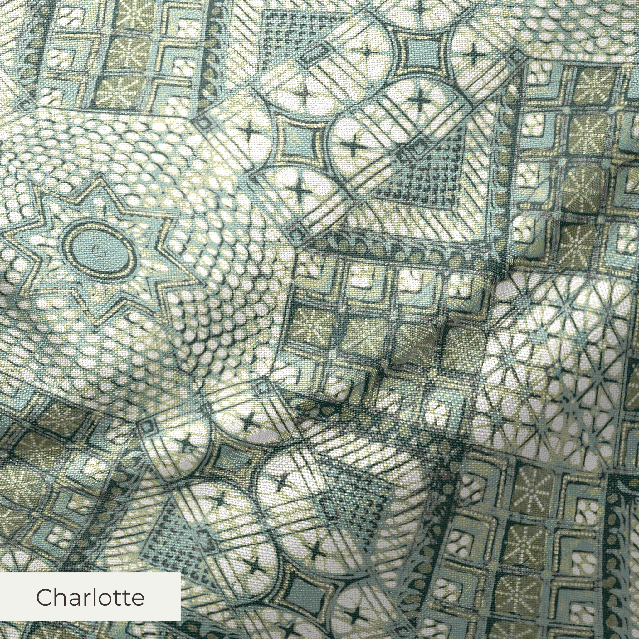 Nanda - Cinder Fabric