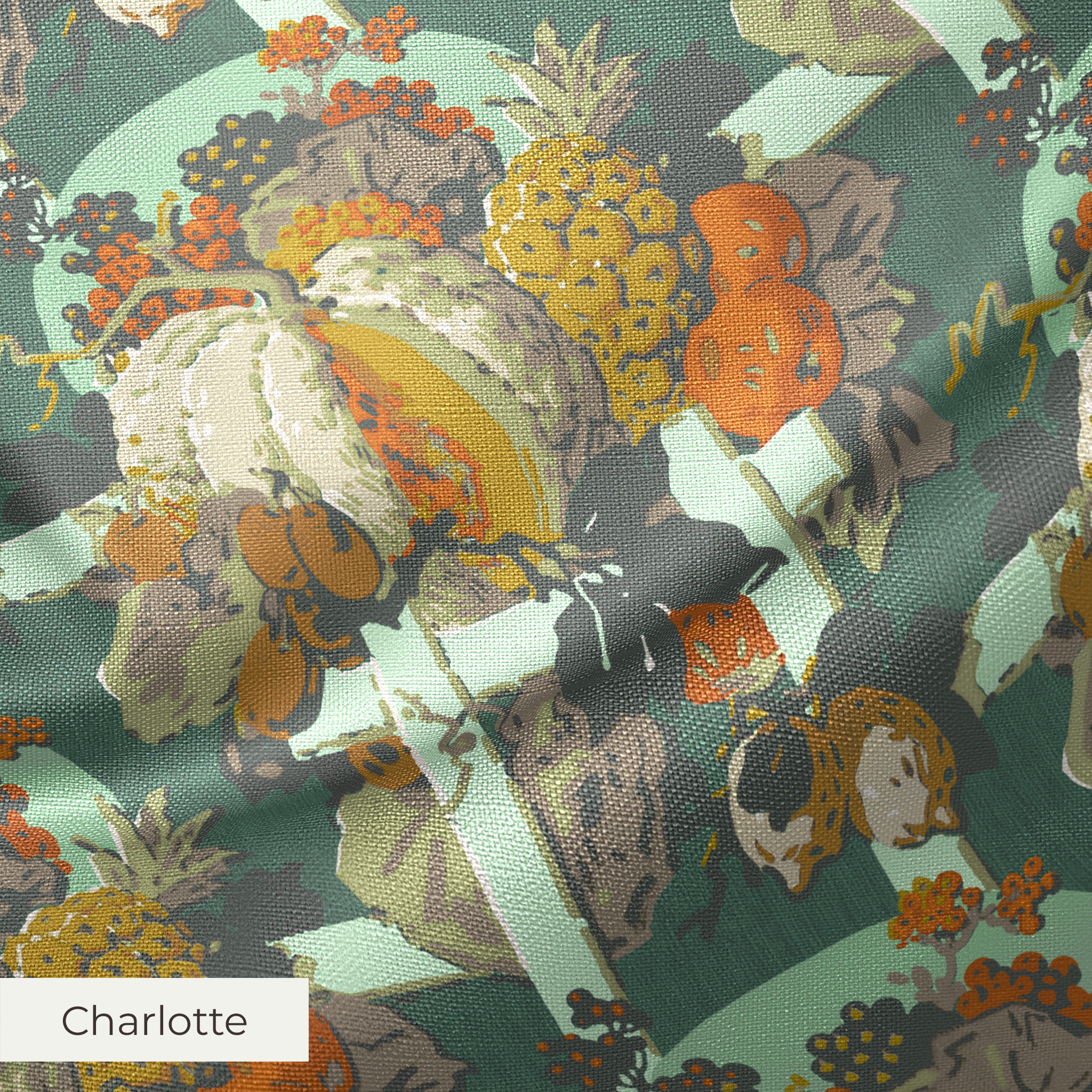 Zetva - Duck Green Fabric
