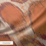 Parisol Ikat - Sun Clay Fabric