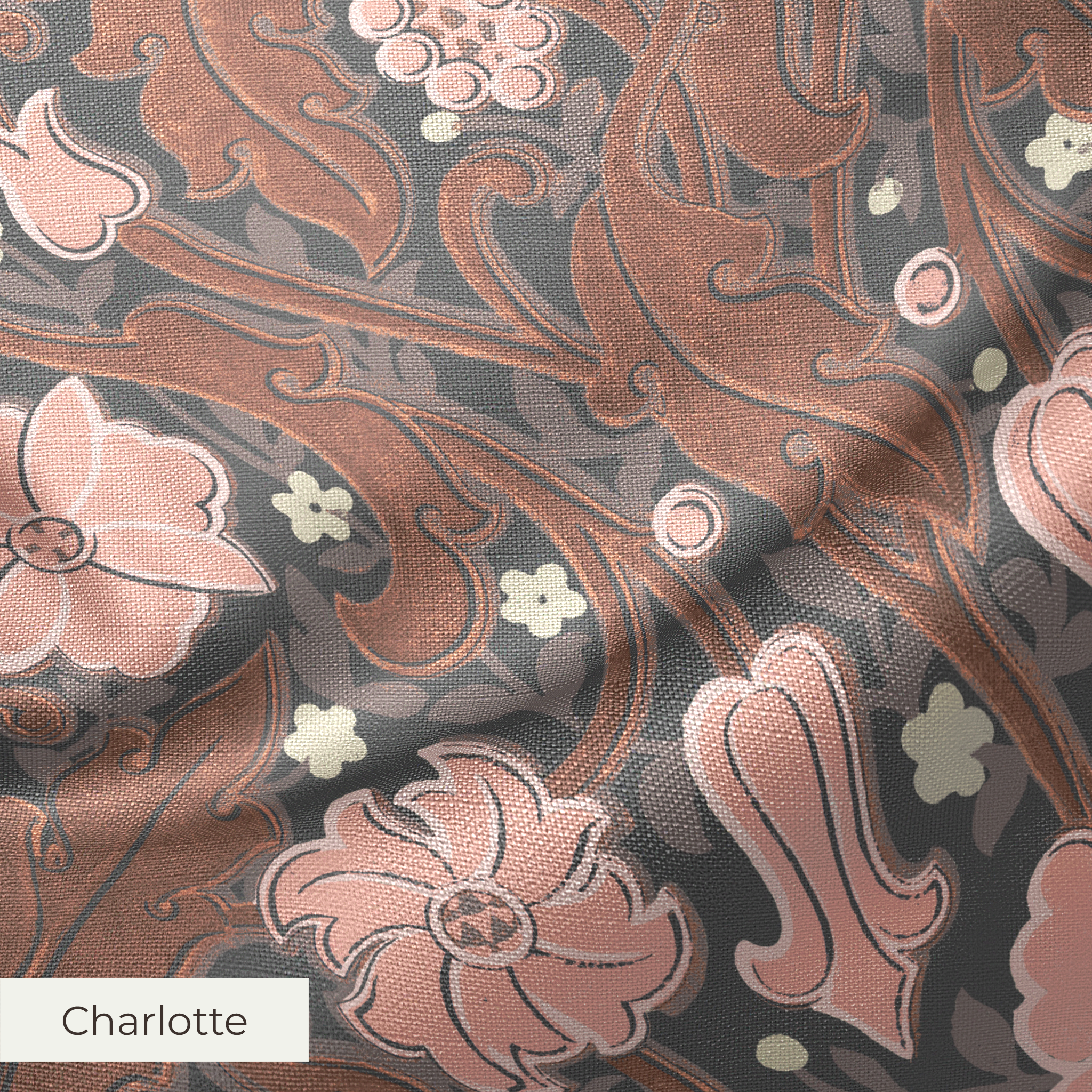 Mila - Cola Fabric
