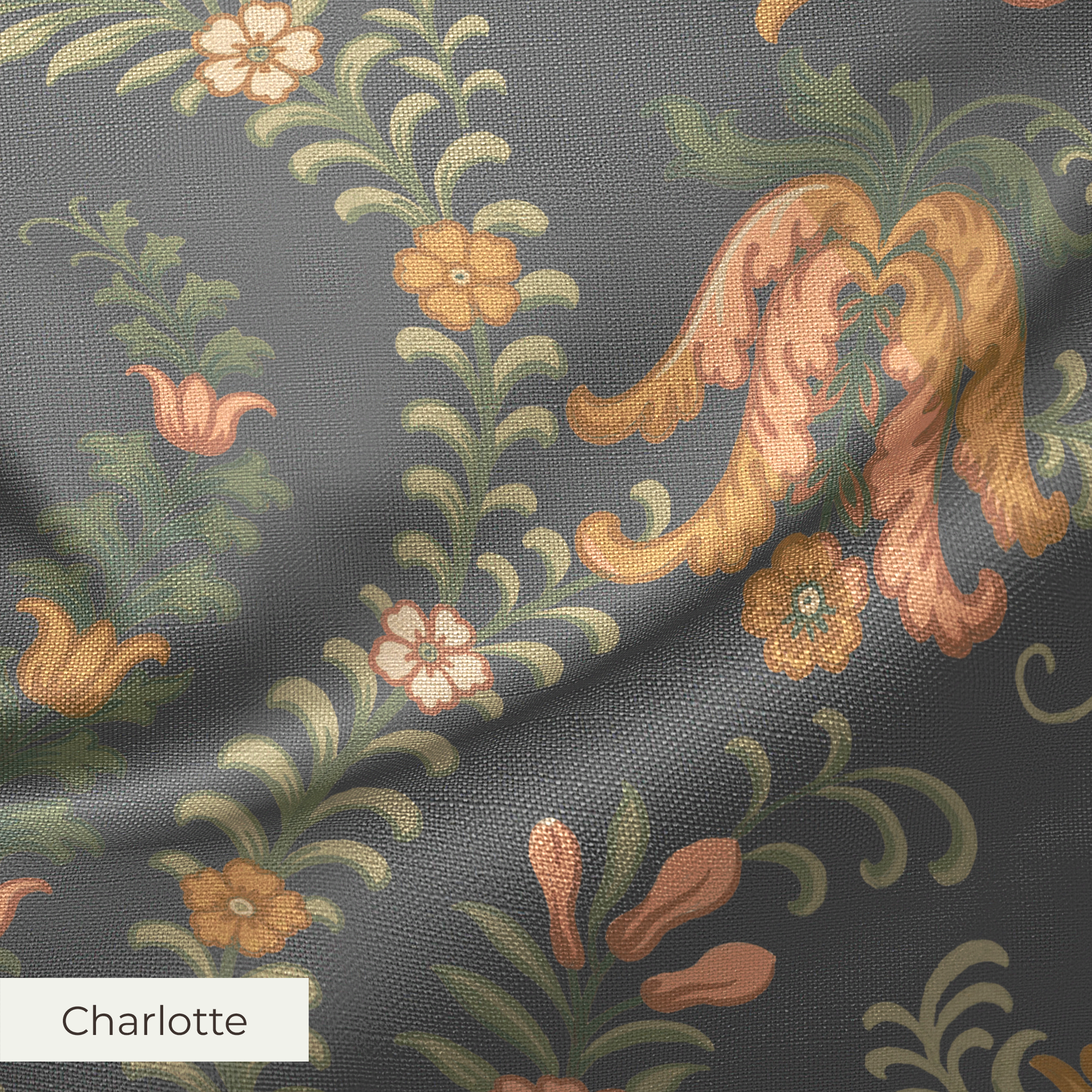 Genevieve - Cola Fabric
