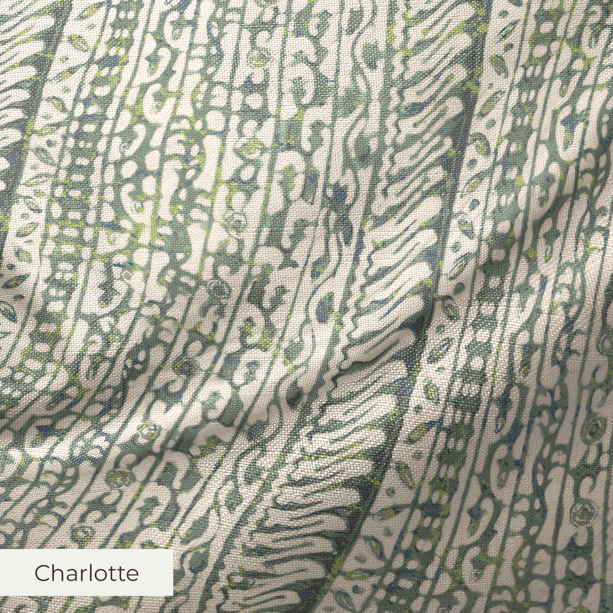 Francoise - Moss Fabric