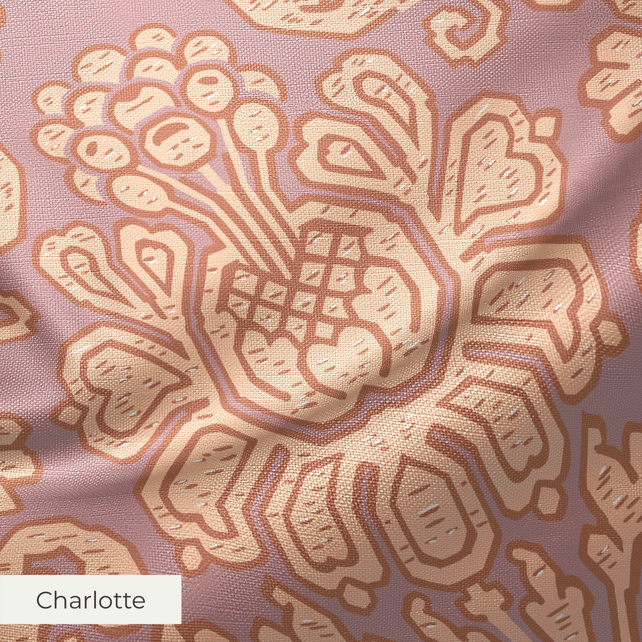 Clovis - Peignoir Fabric
