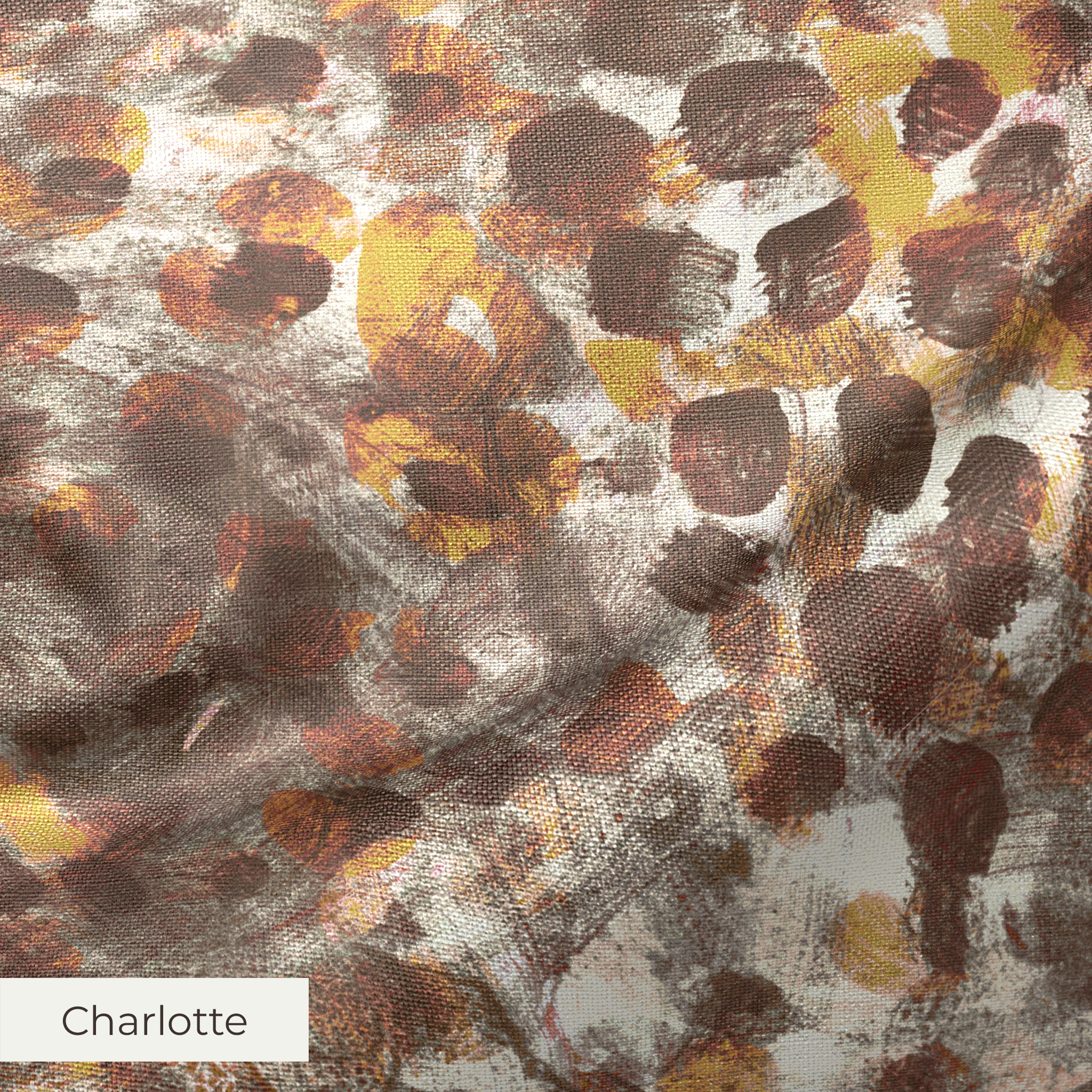 Camilla - Rust Fabric