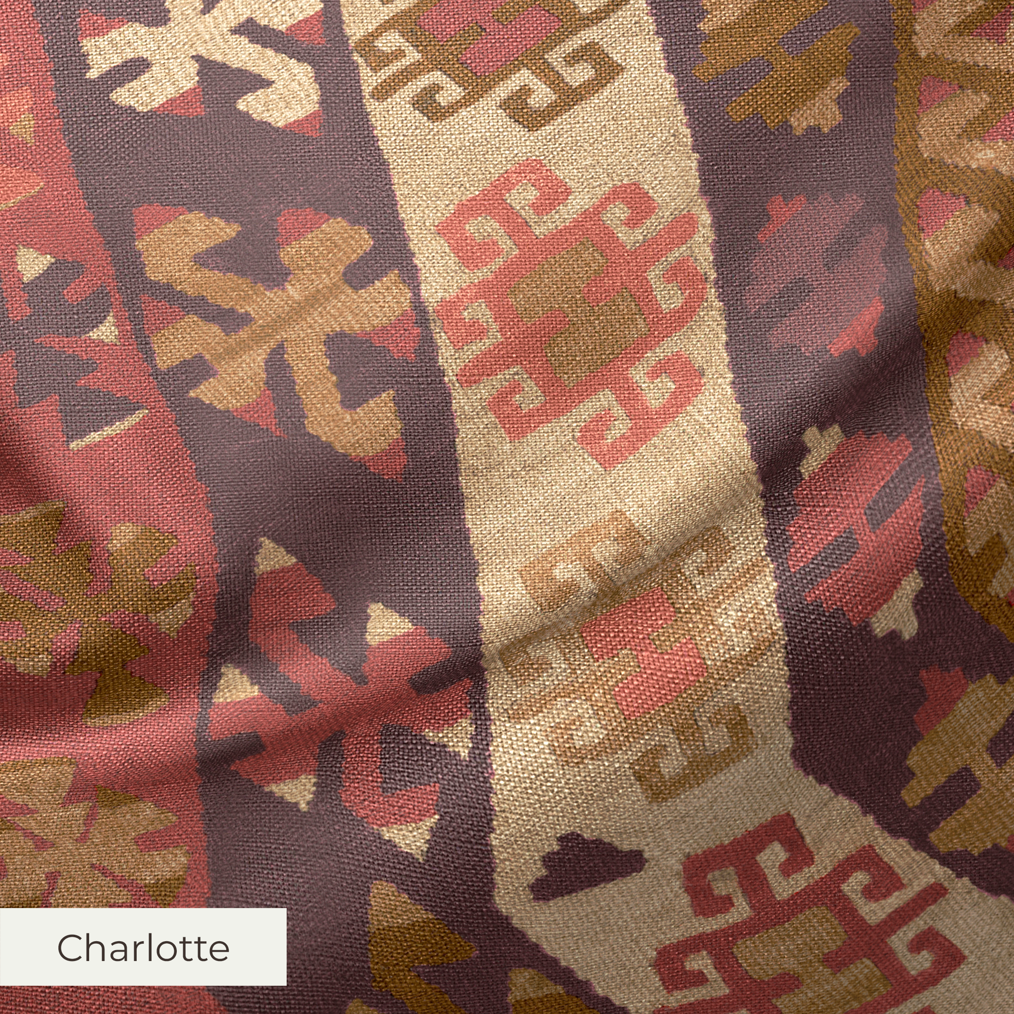 Concetta - Cherokee Red Fabric