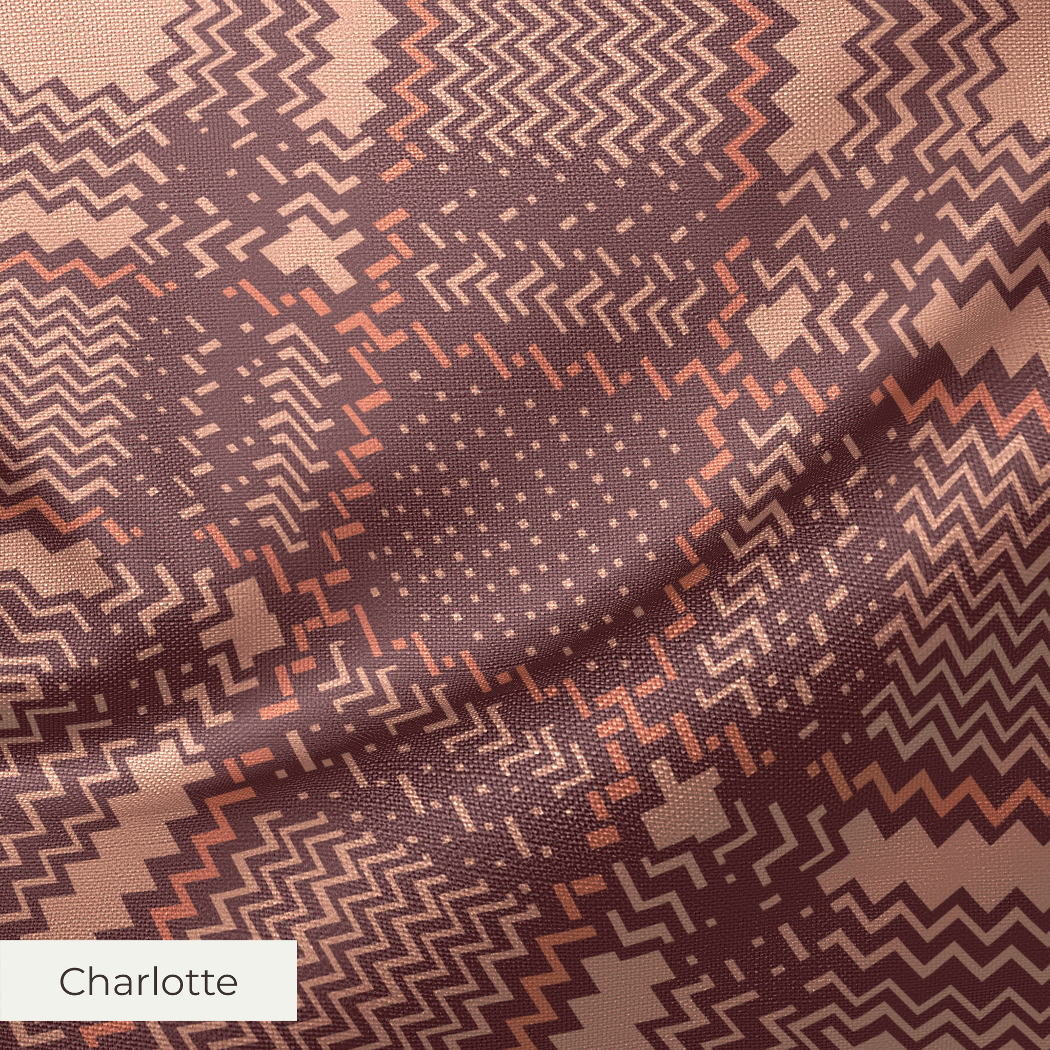 Ampere - Singed Red Fabric