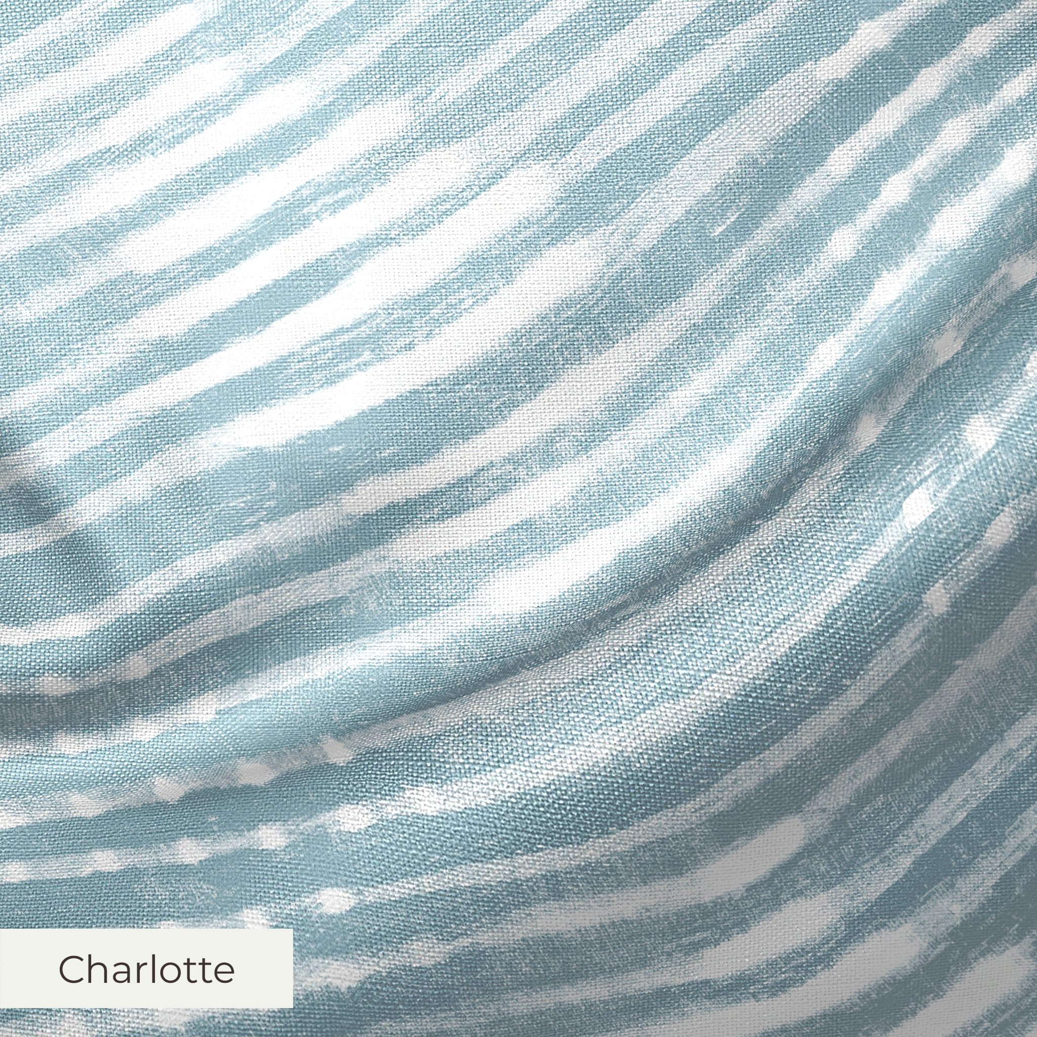 Horizontal gray and white watercolor stripes with irregular, hand-painted texture