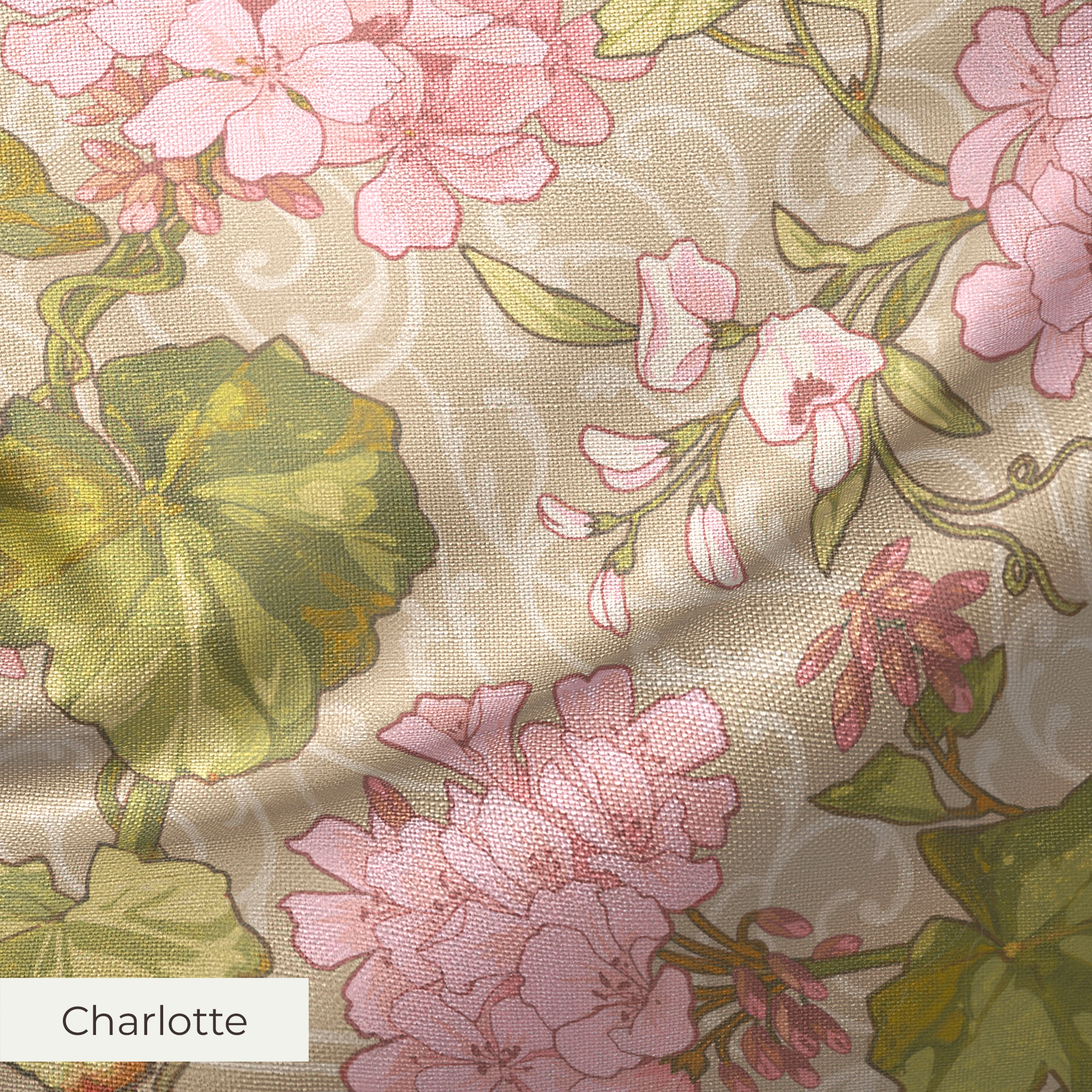 Hortensia - Primrose Fabric