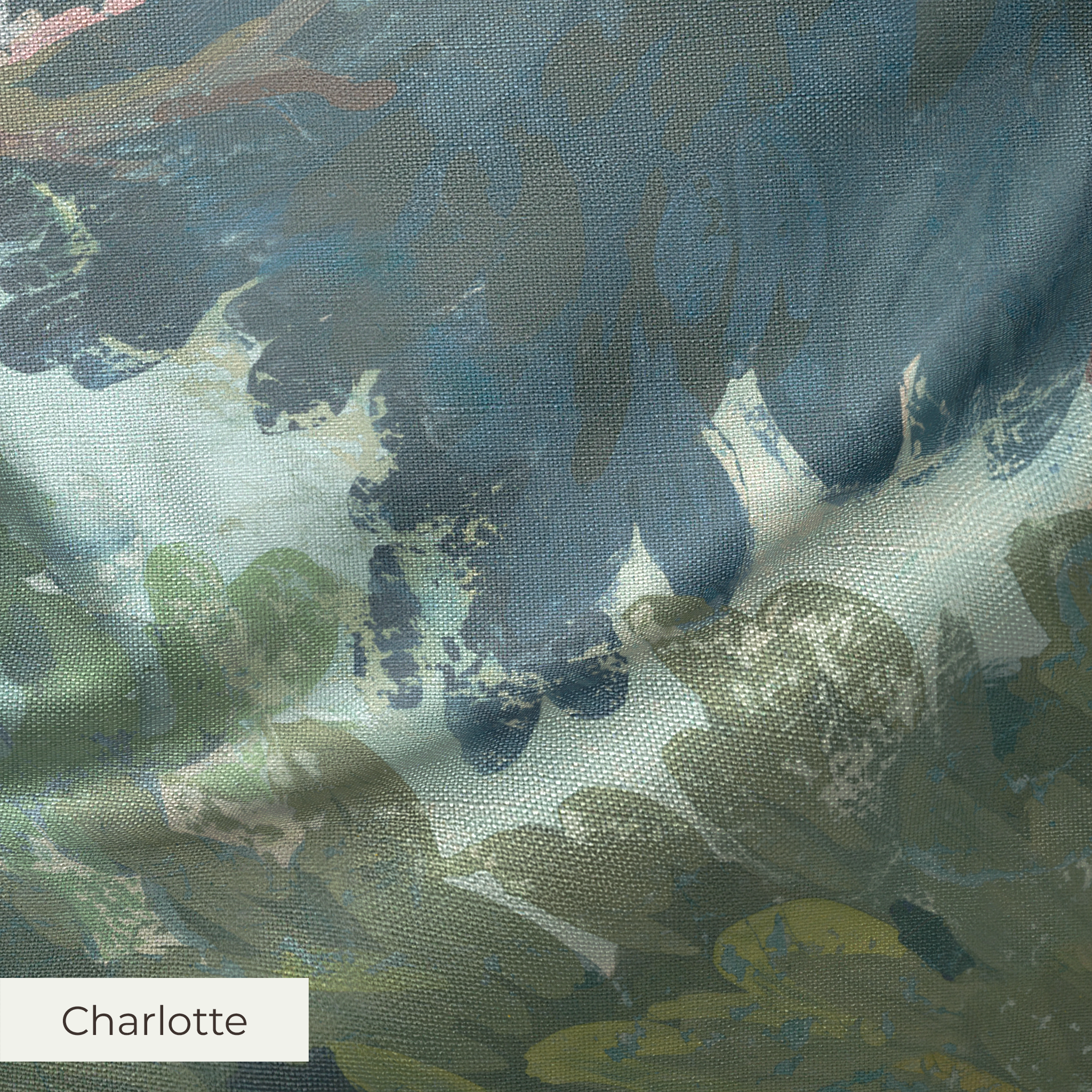 Montacute - Bowery Blue Fabric