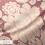 Clovis - Red Earth Fabric