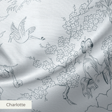 Cang Lu - Argento Fabric