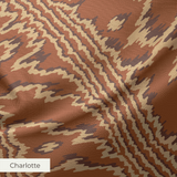 Harper - Burnt Orange Fabric