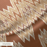 Hudson - Burnt Orange Fabric