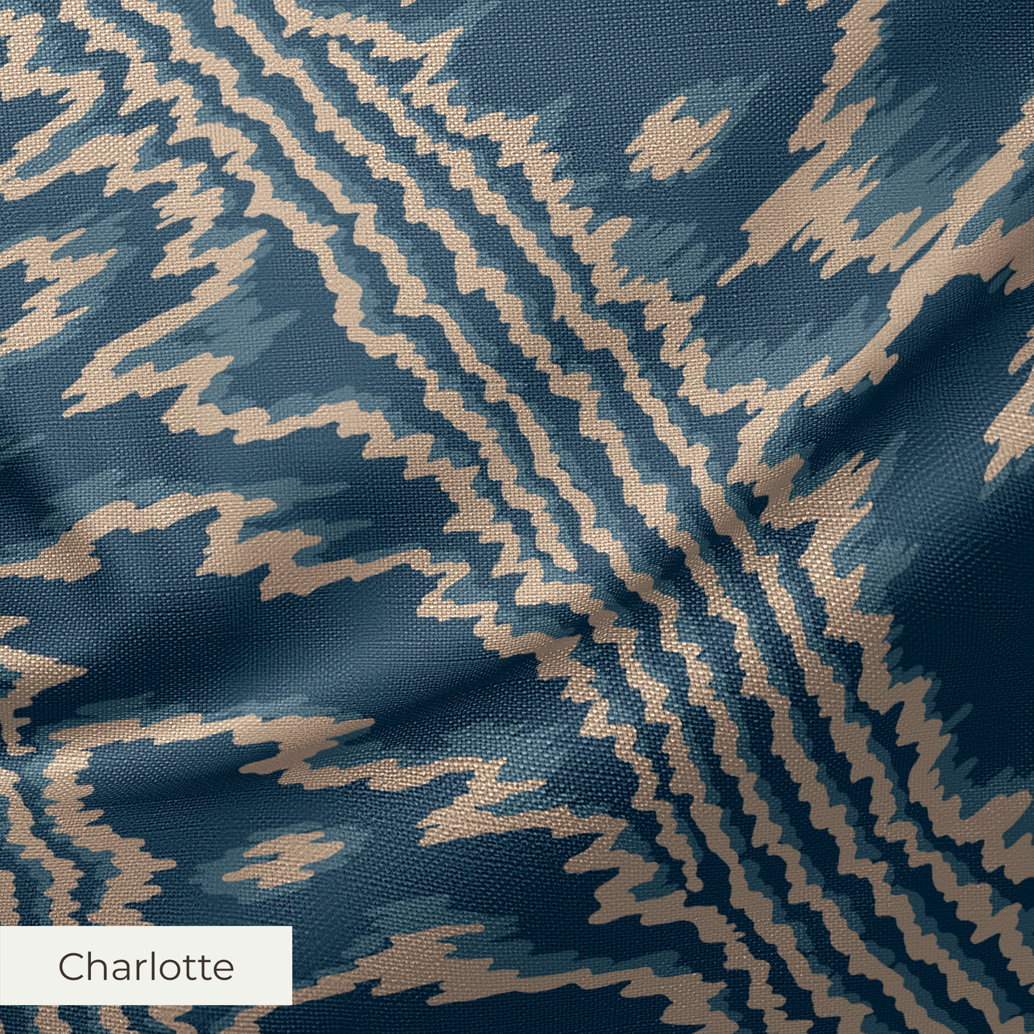Harper - Navy Fabric