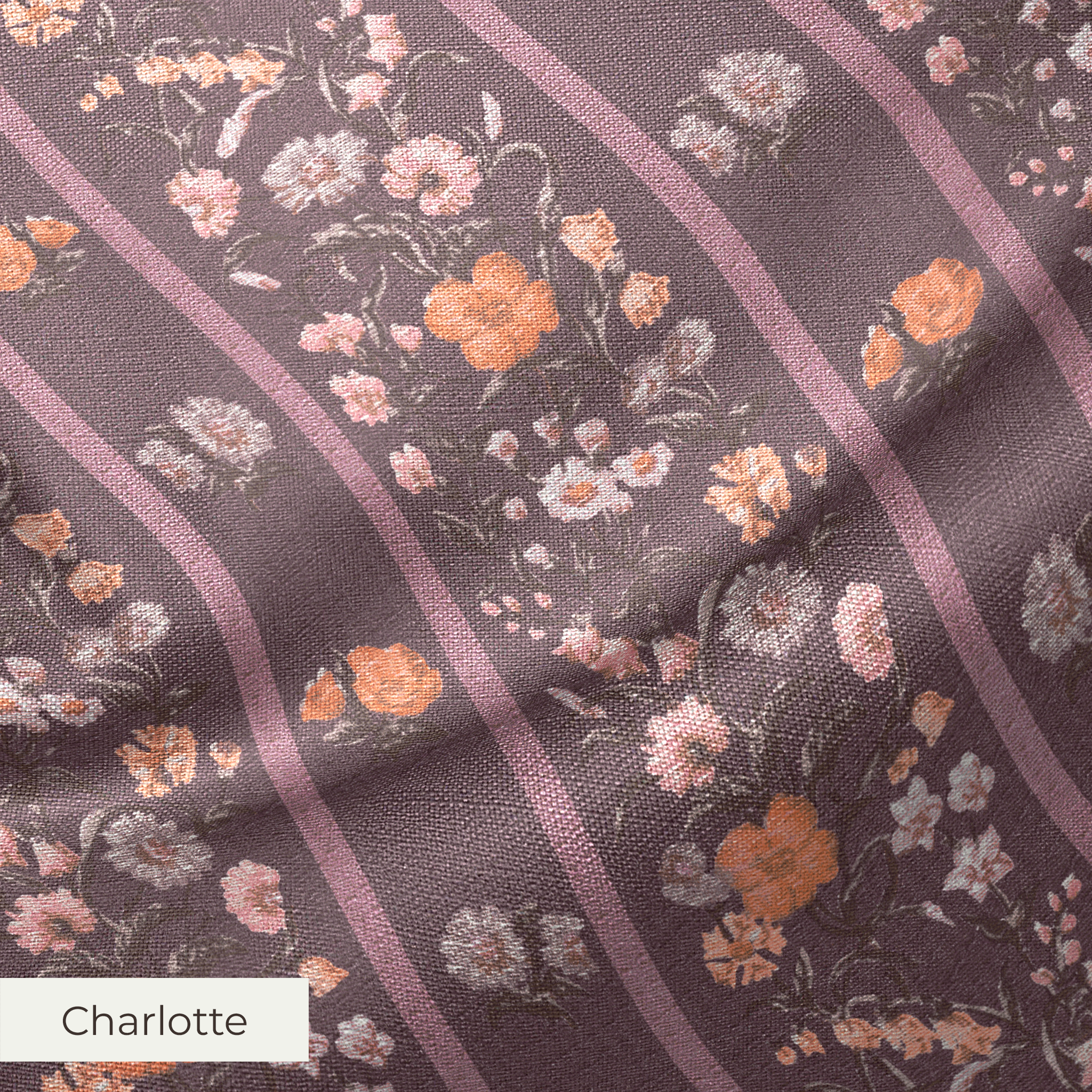 Barnsdall - Damson Fabric