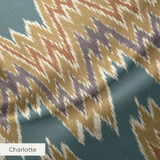 Flame Stitch - Seaward Fabric