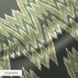 Flame Stitch - Cotrona Fabric
