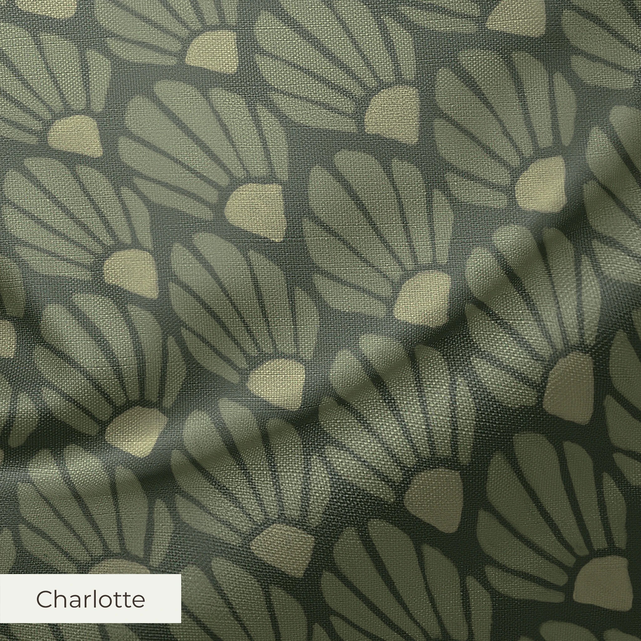 Hannah - Green Fabric