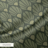 Hannah - Green Fabric