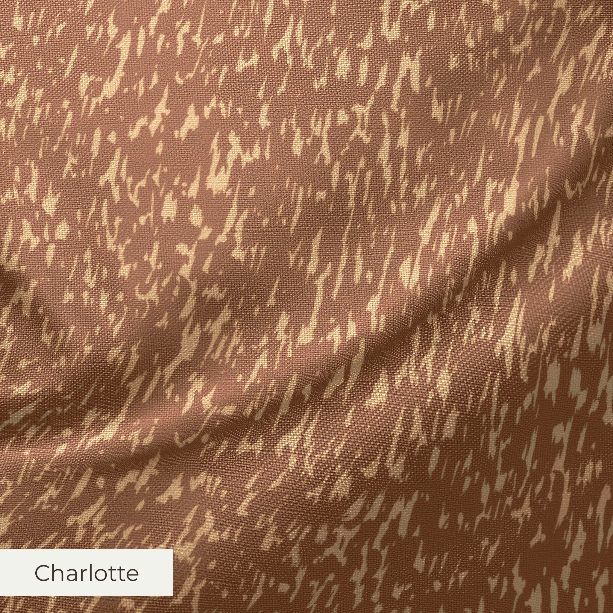 Henrietta - Burnt Orange Fabric
