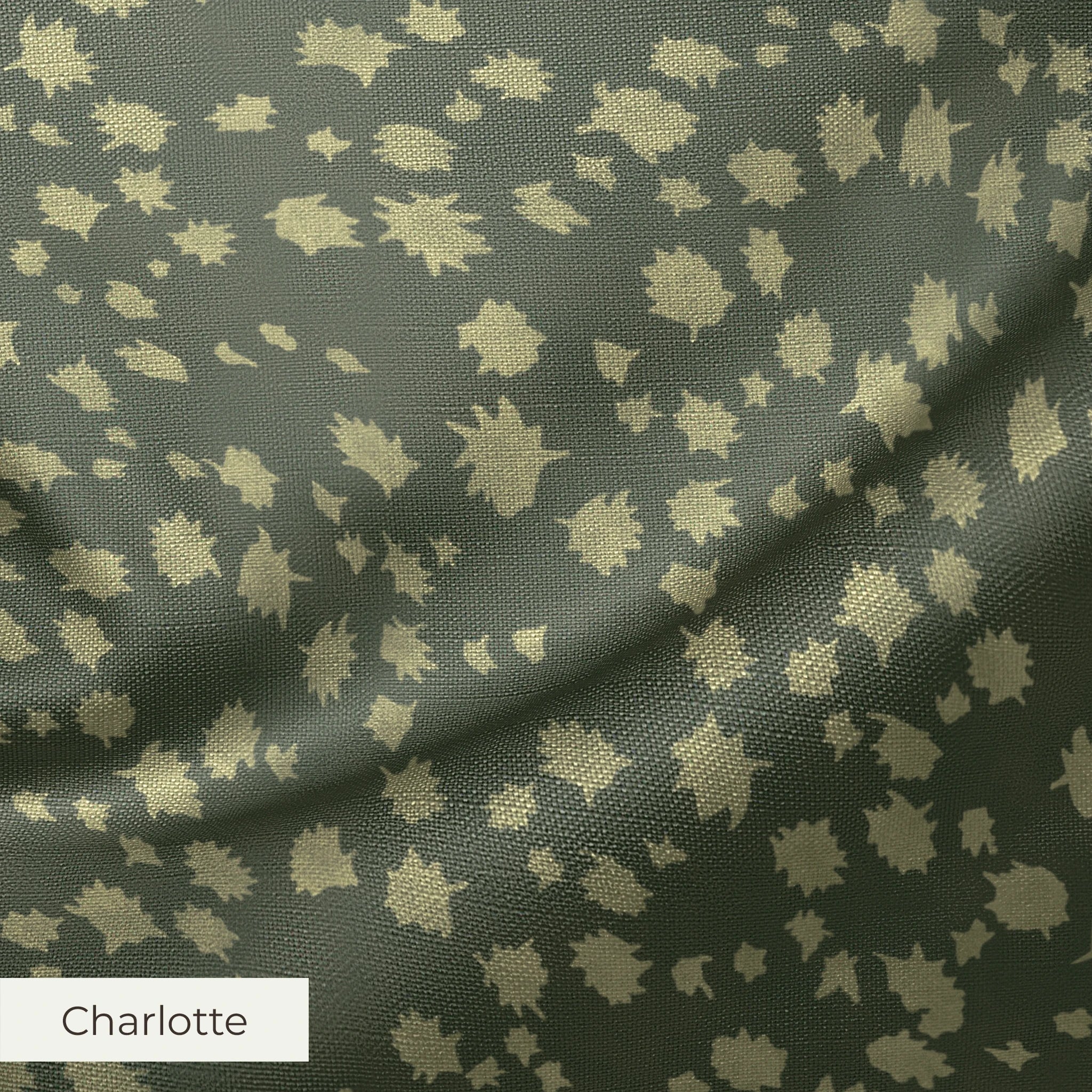 Hollywood - Green Fabric