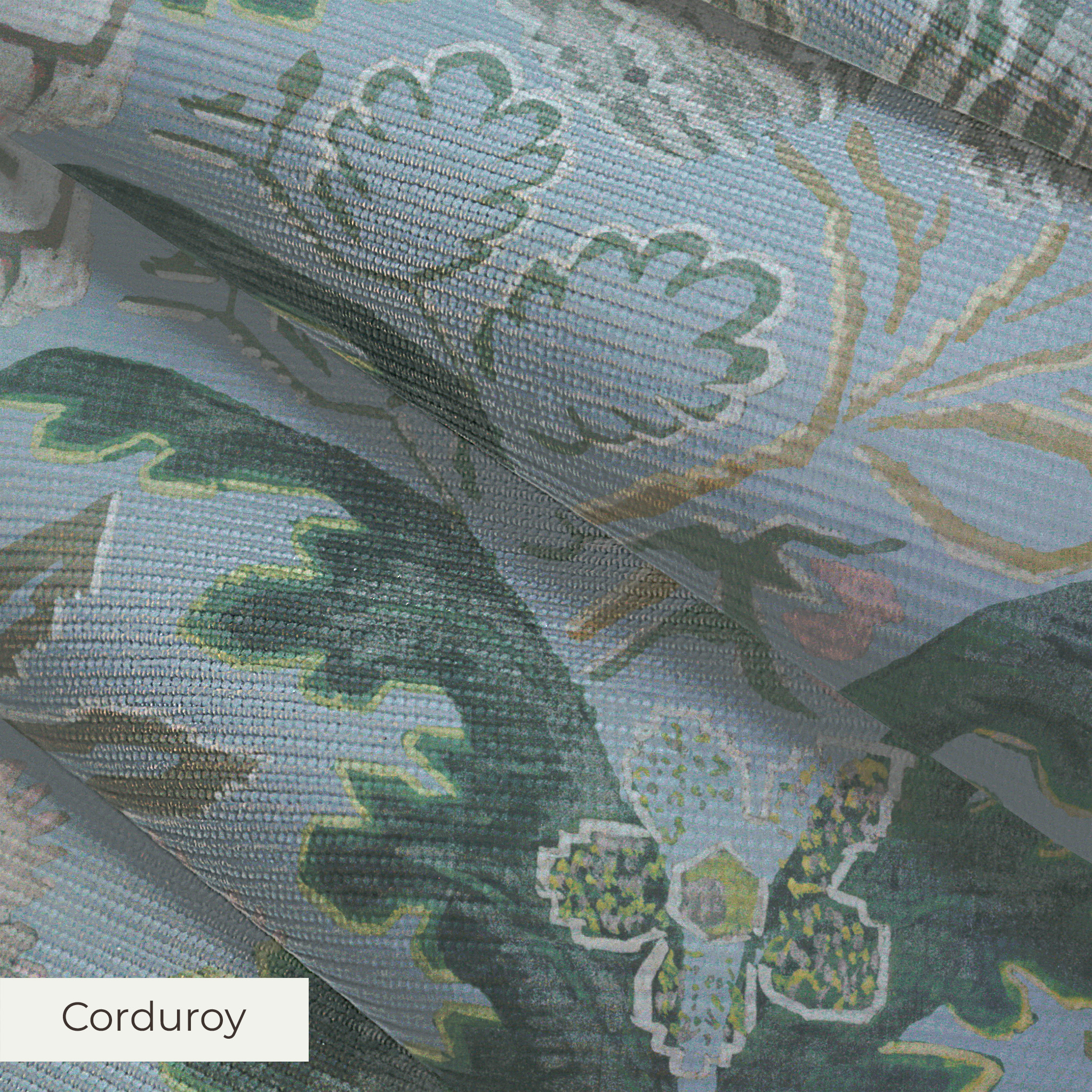 Bronte - Argento Fabric