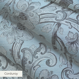 Delphine - Kakelugn Fabric