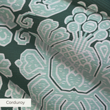 Clovis - Duck Green Fabric