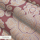 Clovis - Red Earth Fabric