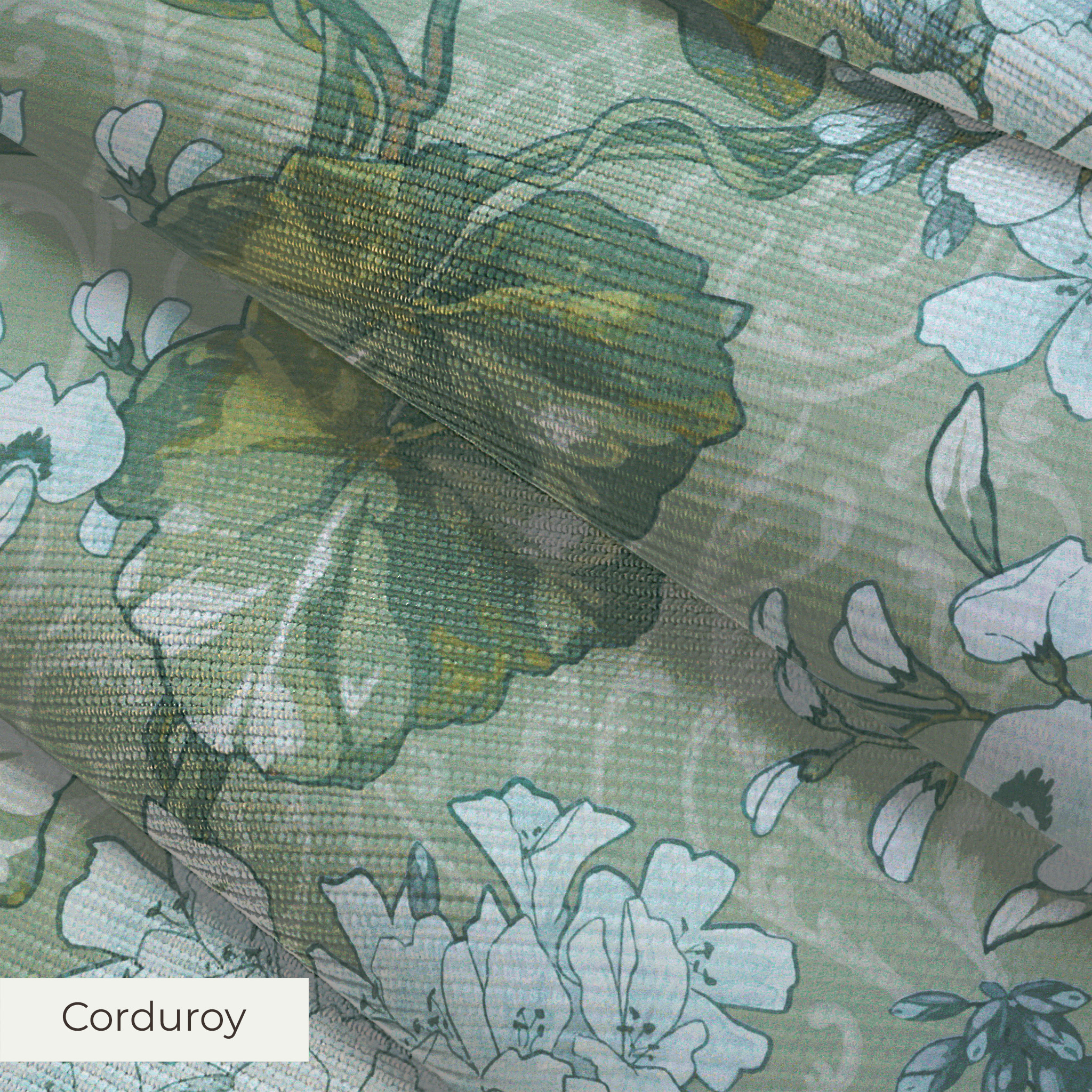 Hortensia - Barrow Blue Fabric
