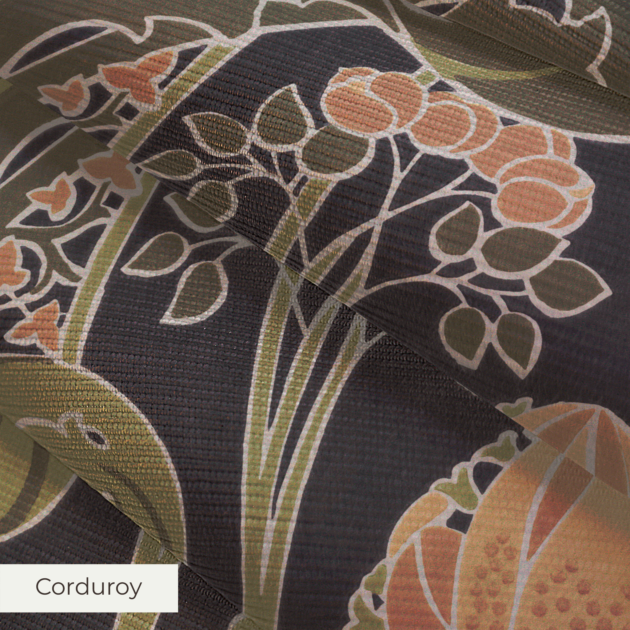Inez - Cola Fabric