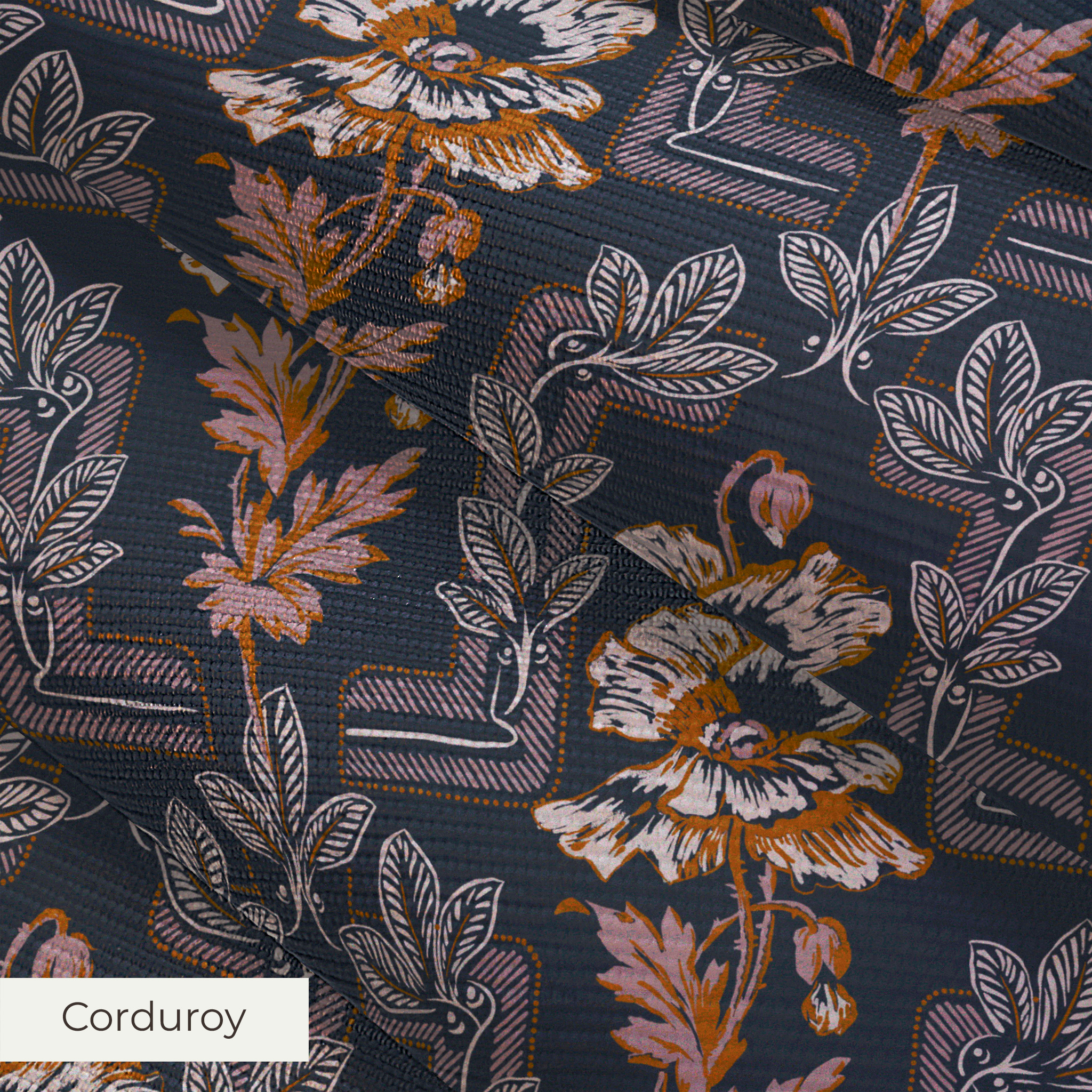 Labryinth - Railings Fabric