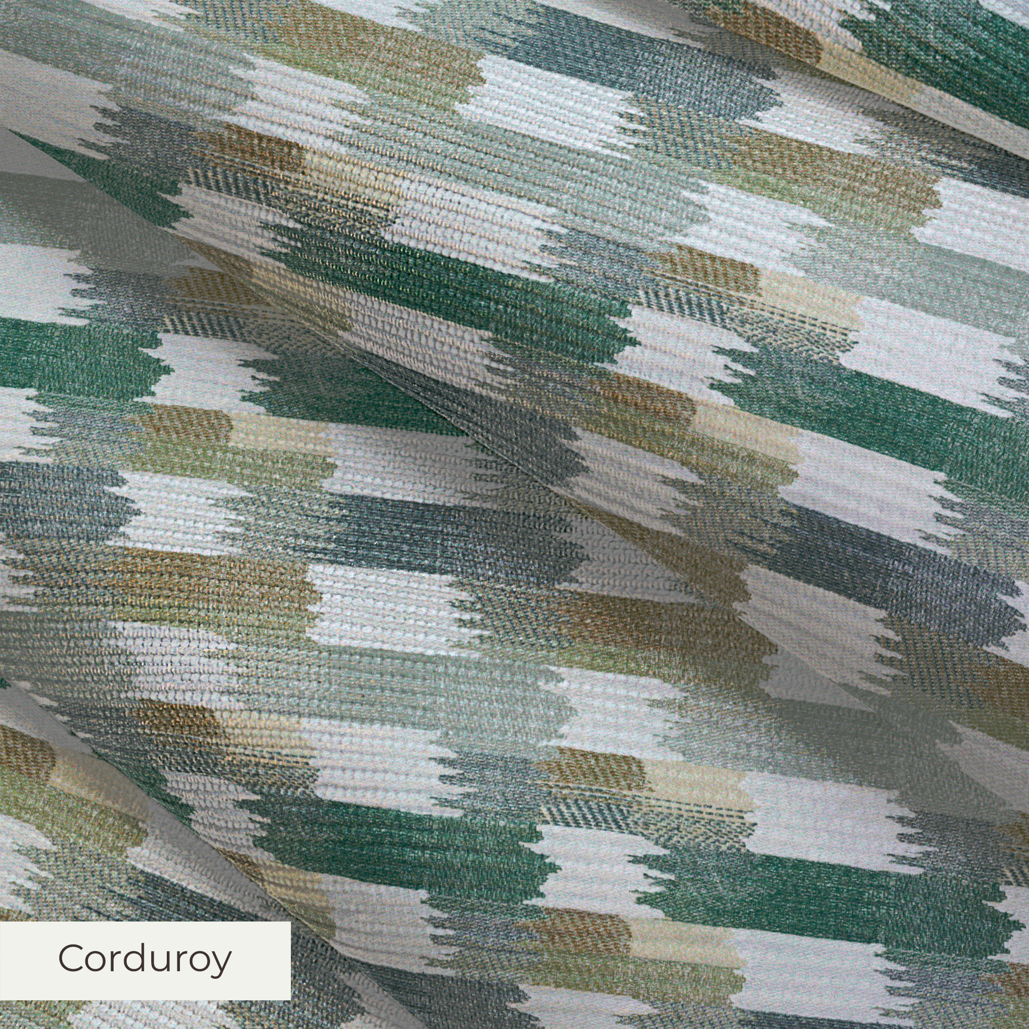 Katan - Mercer Green Fabric