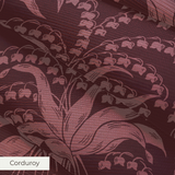 Maguet - Singed Red Fabric