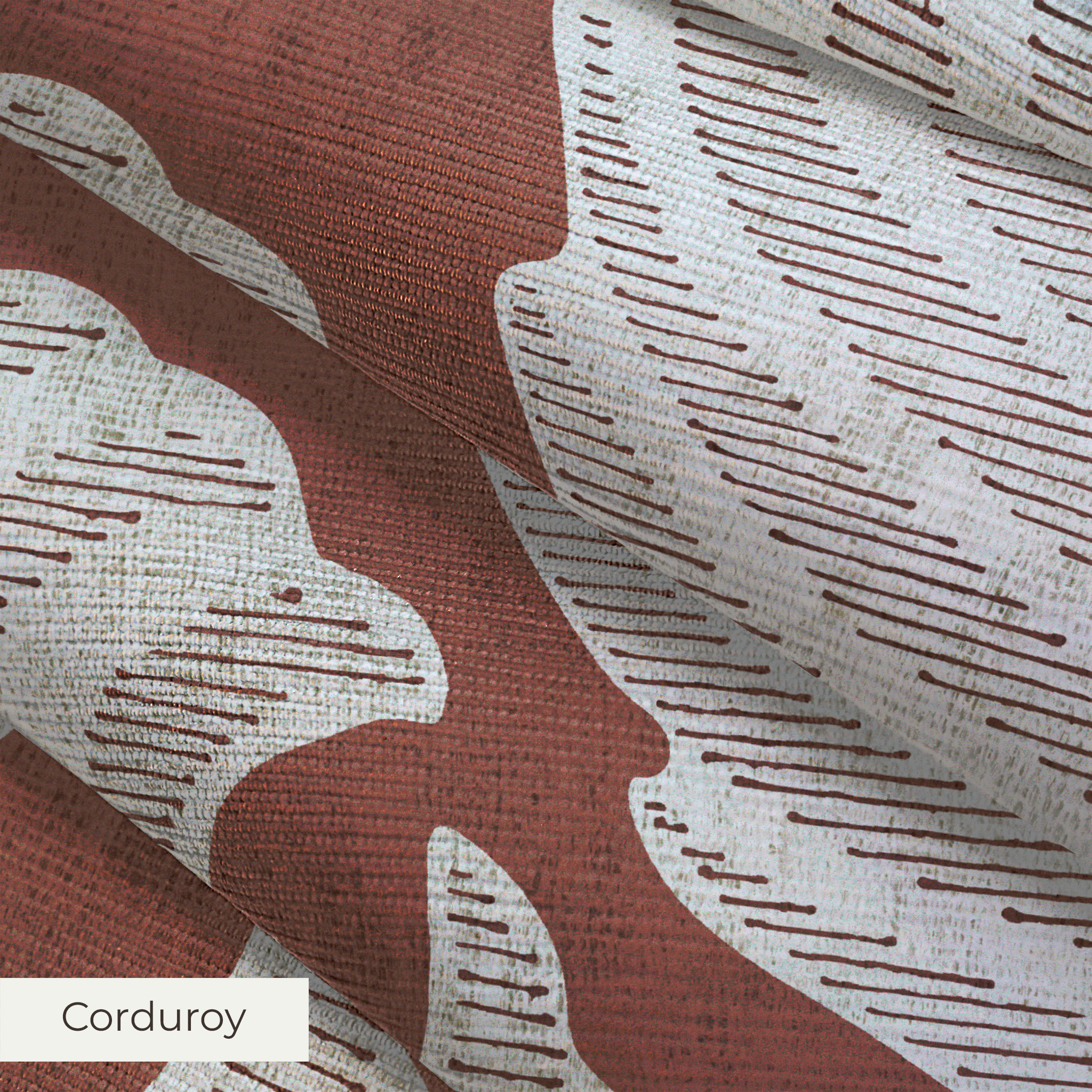 Treeofderain - Rust Fabric