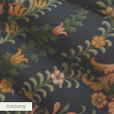 Genevieve - Cola Fabric