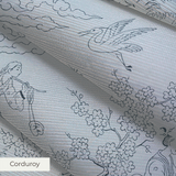 Cang Lu - Argento Fabric