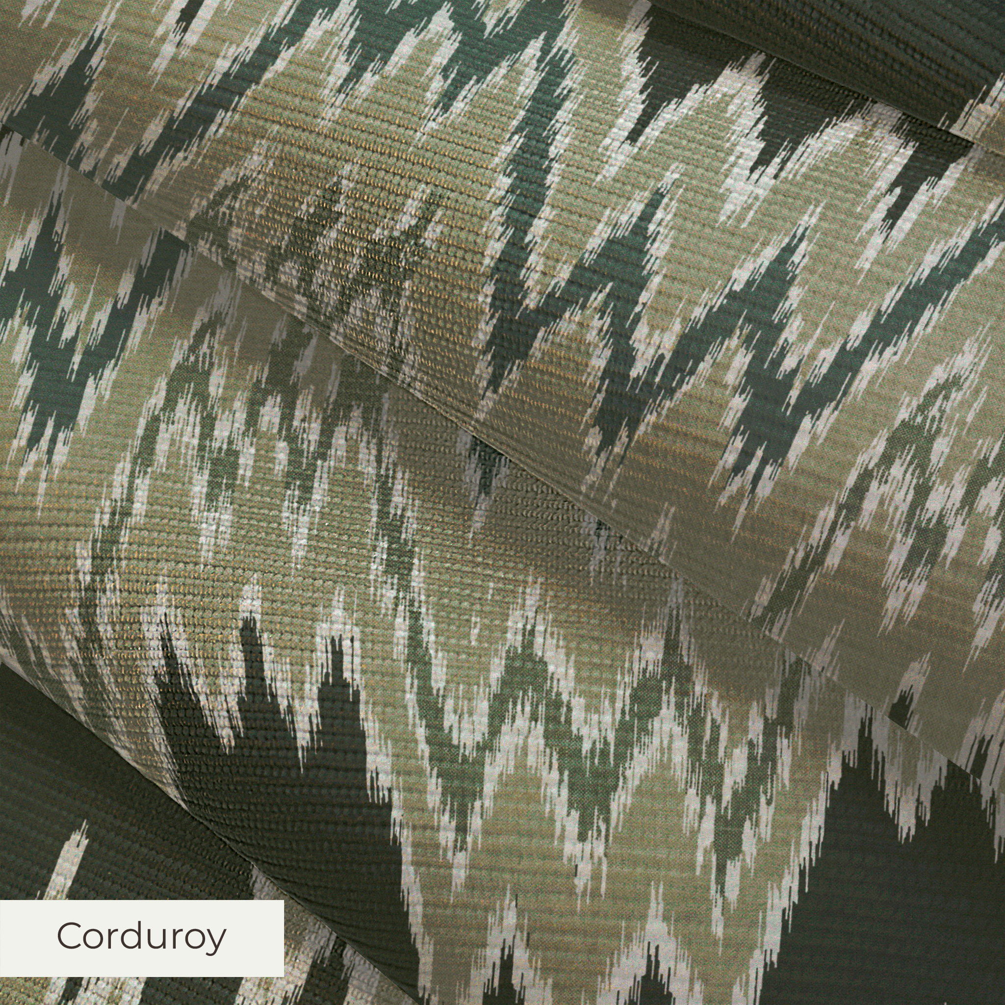 Hudson - Green Fabric