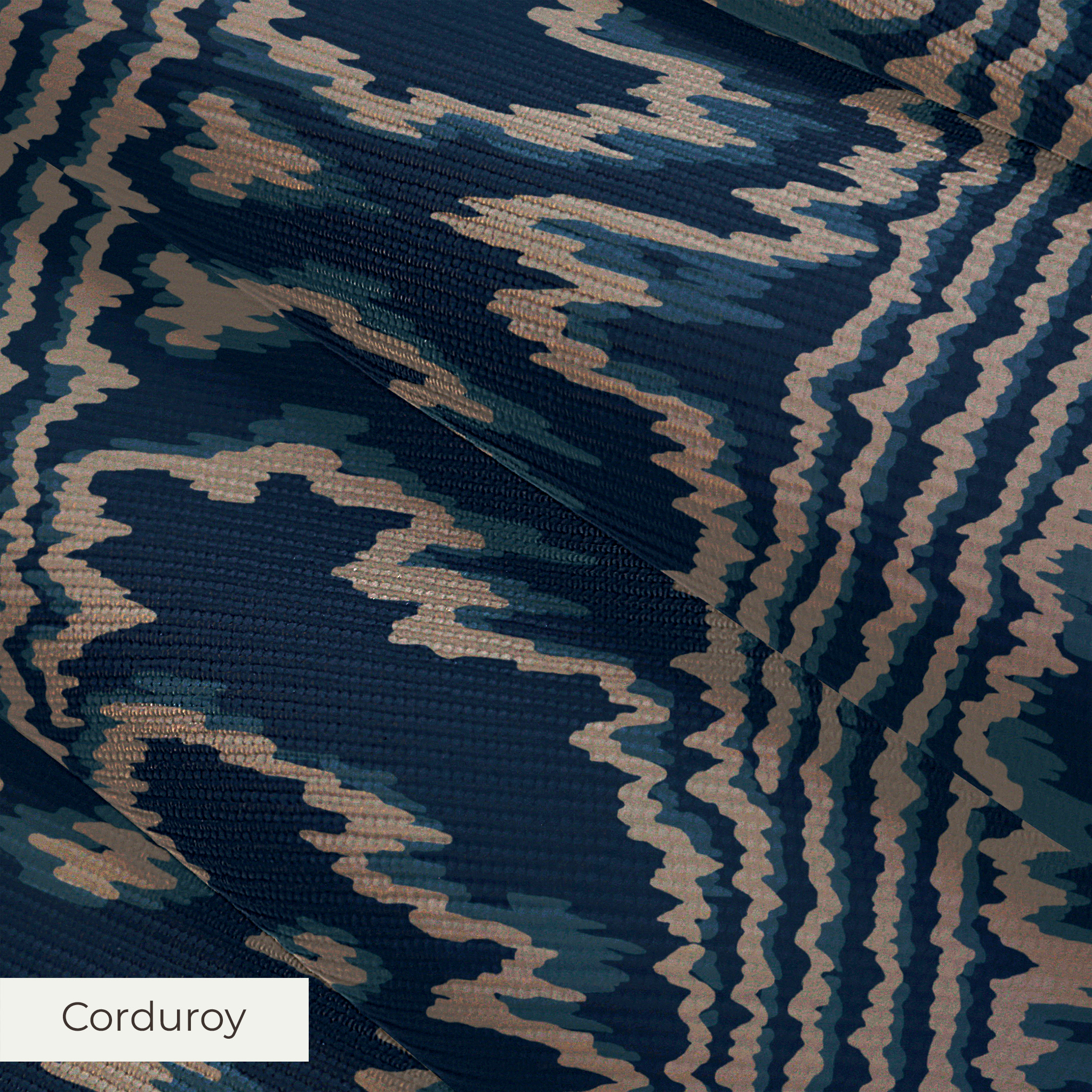 Harper - Navy Fabric