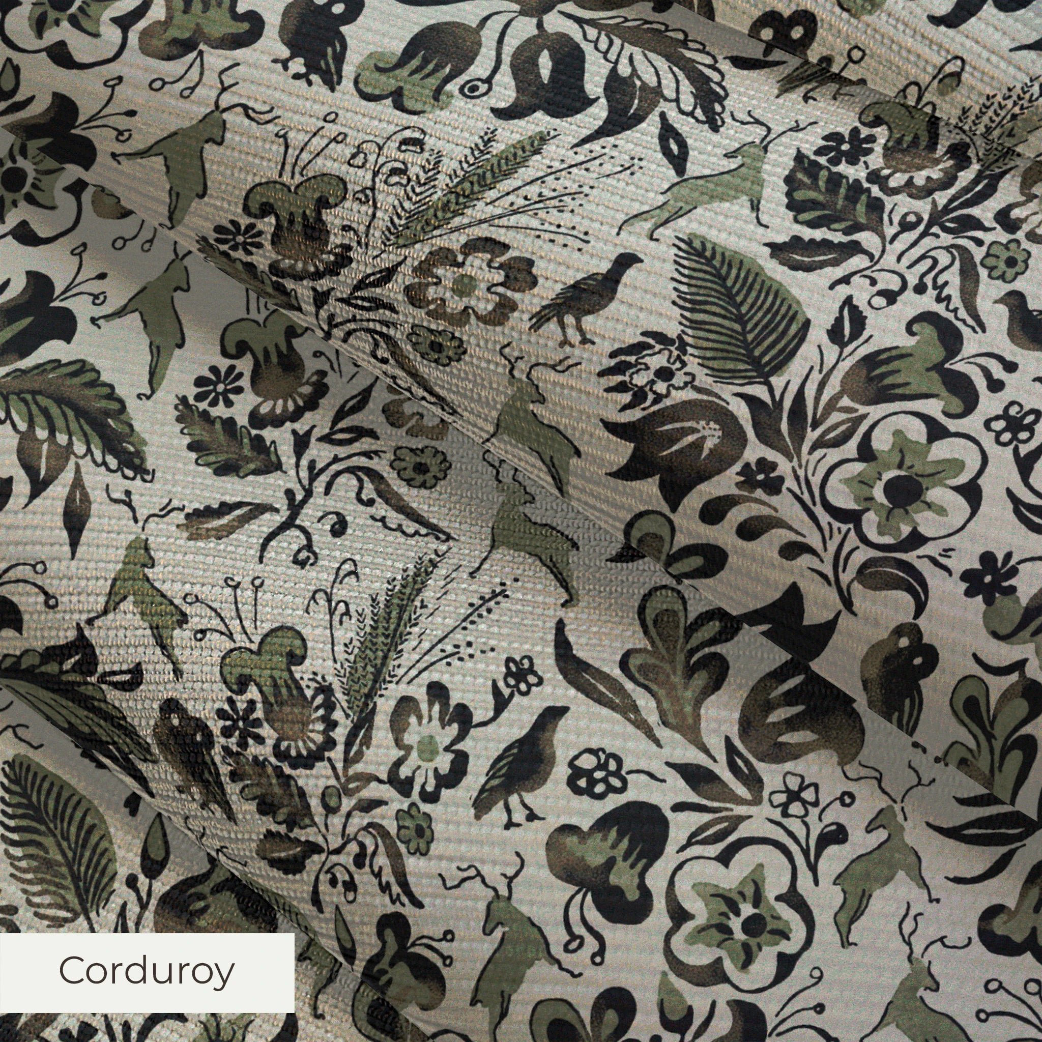 Helena - Green Fabric