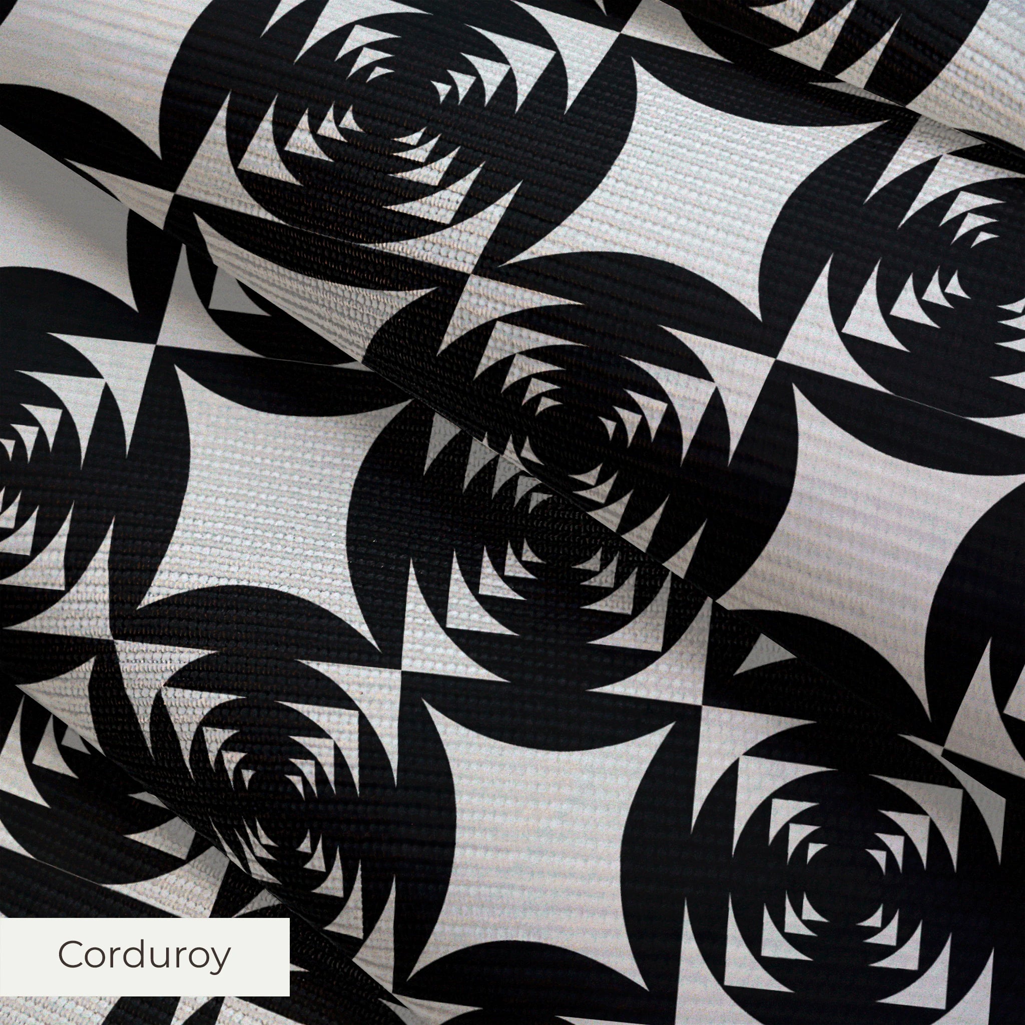 Danika - Black Fabric