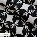 Danika - Black Fabric