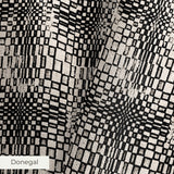 Rian - Black Fabric