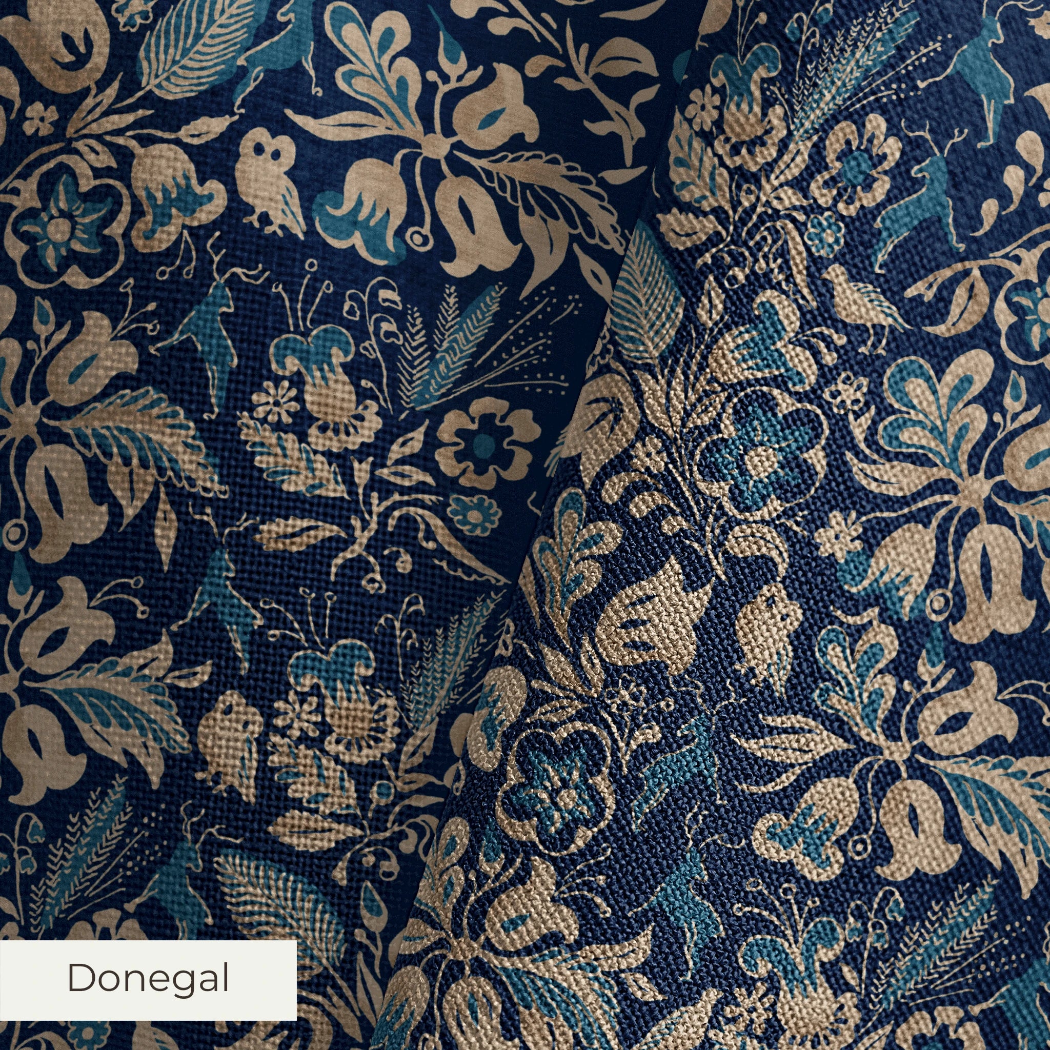 Helena - Navy Fabric