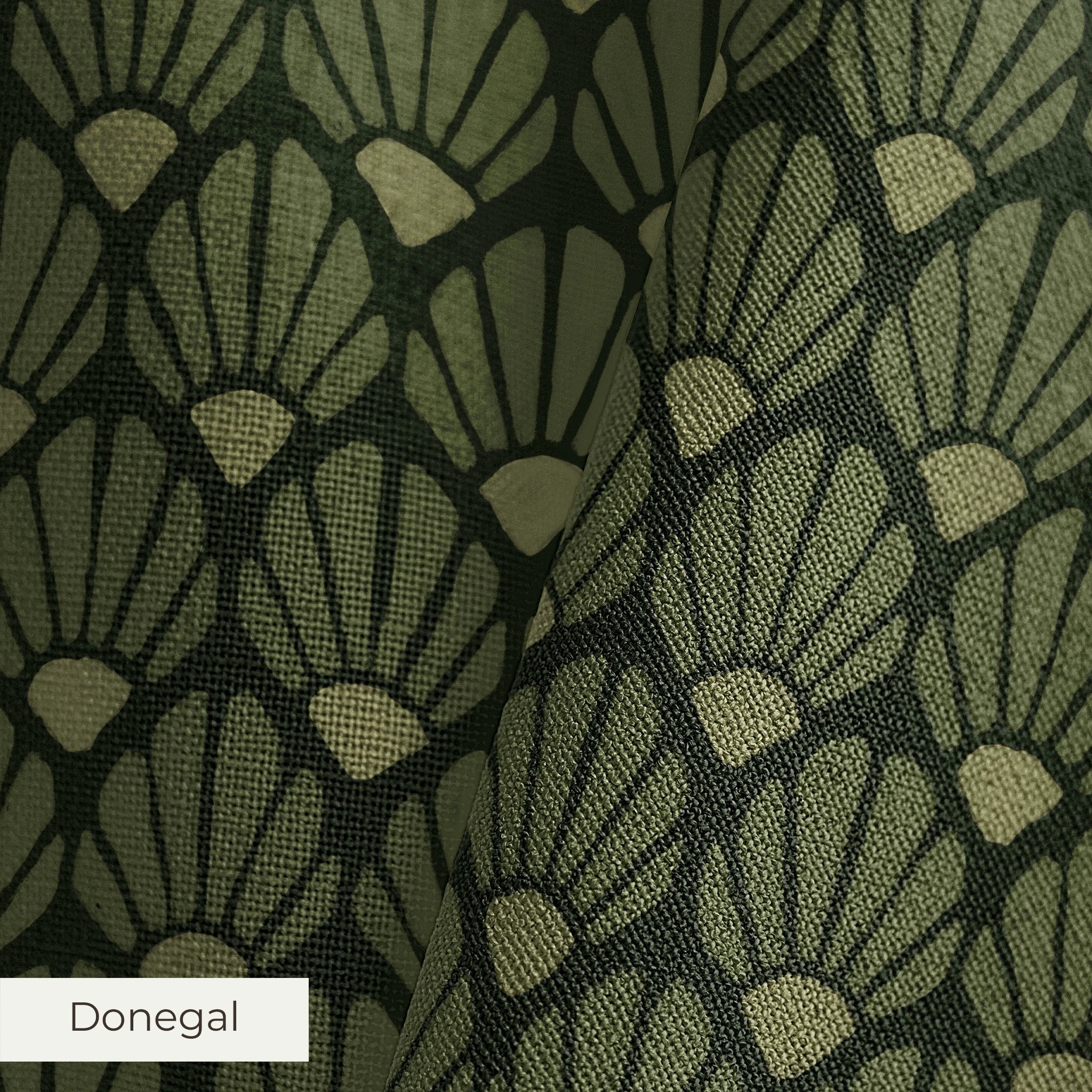 Hannah - Green Fabric