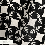 Danika - Black Fabric