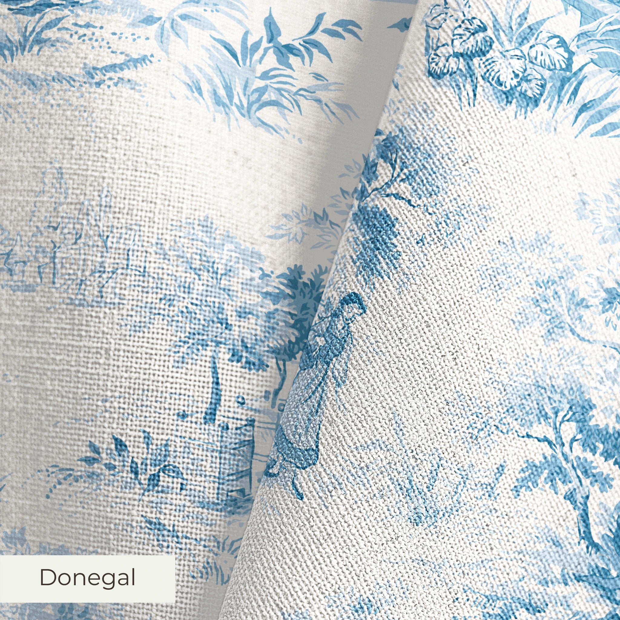 Disney | Baxter Mill - Princess - Belle - Something There - French Blue Fabric
